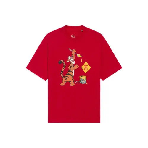 LINING Красный Унисекс Футболка