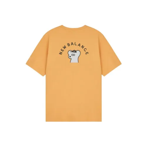 New Balance совместная футболка T Унисекс Оранжевый