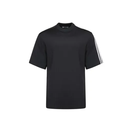 Y 3 Черные Мужские T-Рубашки