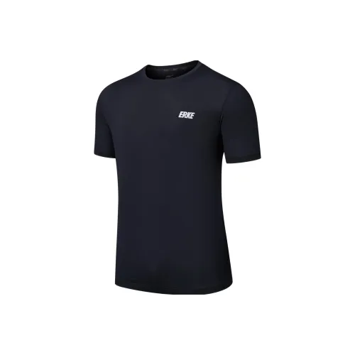 Erke Moisture Wicking Series T-Shirt Мужская Глубокий Черный
