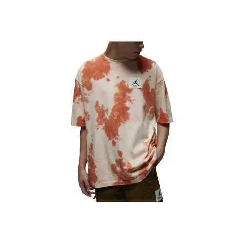 Джордан T Рубашка Мужская Оранжевая Красная