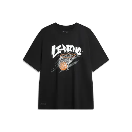 LINING Cool Tea T Черная Мужская Футболка