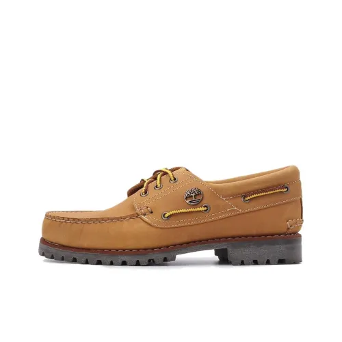 Timberland AUTHENTICS Collection Мужские повседневные туфли Low Топ Пшенично-коричневый Мужской