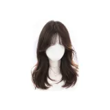 Пачеты для роста кудрявых волос с чёлкой стиля [Мокко]