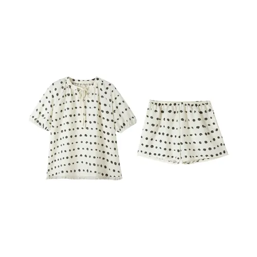 Kerener Пижамный комплект Женский Белый