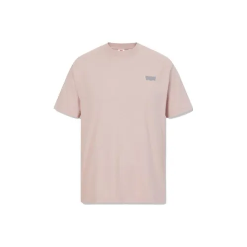 Levis Розовые Мужские T-рубашки