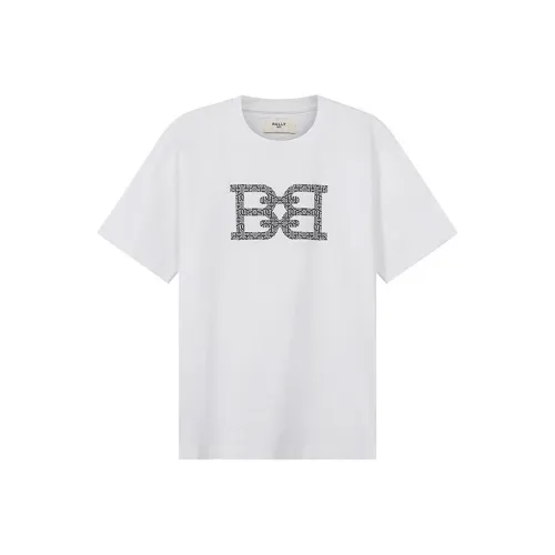 BALLY Белая Мужская T-Рубашка