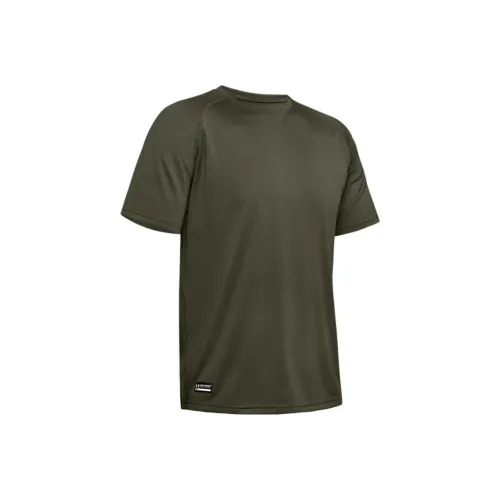 Under Armour Оливково-зеленые Мужские T-рубашки