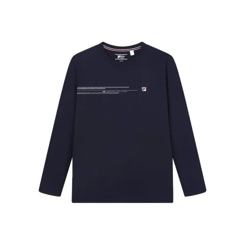 FILA Мужские черные футболки