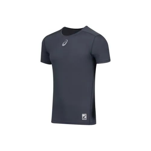 Asics Светло-серые Мужские T-рубашки
