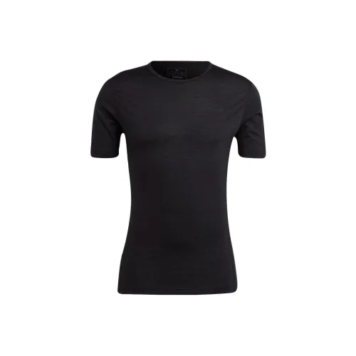 Adidas Мужские черные футболки