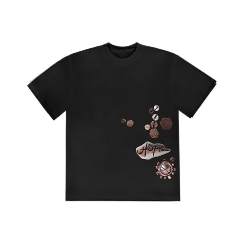 TRAVIS SCOTT Черная унисекс футболка