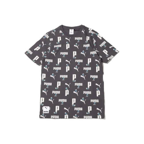 PUMA x THE SMURFS Т-рубашка Мужская Черная