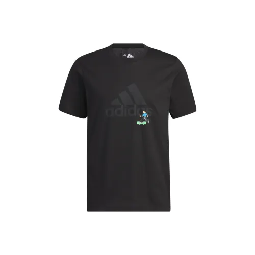Adidas X SEEBIN Co Branded SS23 Черные Мужские T-рубашки