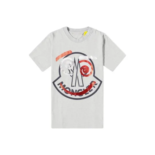 MONCLER Серый Мужской T-Рубашки