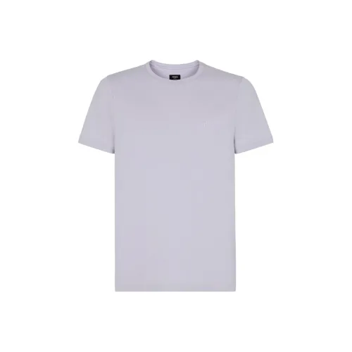 Fendi Фиолетовый Мужской T-Рубашки