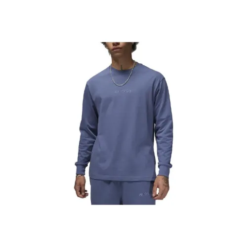 Jordan Wordmark рассеянный синий мужской T-рубашки