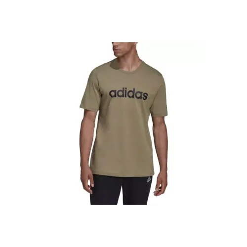 Adidas M Lin SJ T Рубашка Мужская Зеленая