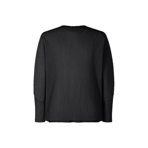 ISSEY MIYAKE Ежемесячный Цвет Январь Рубашка Мужская Черная