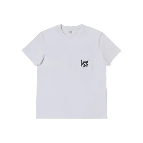 Ли совместный бренд Xline Белый Мужской T-рубашки