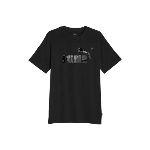 PUMA CAMO Мужская Черная T-Рубашка