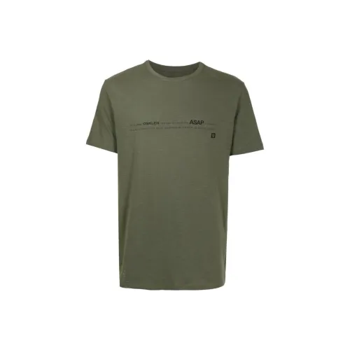 OSKLEN SS24 T Рубашка Мужская Оливково-Зеленая