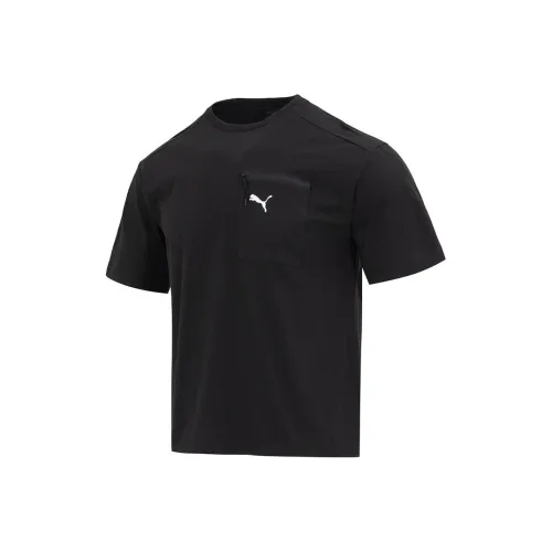 PUMA OPEN ROAD Мужская Черная Футболка