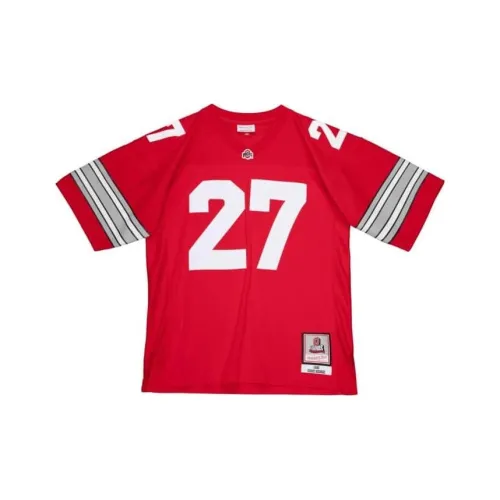 Mitchell Ness Красный Унисекс Футболка