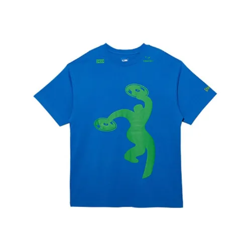 New Era Синий Унисекс Футболка