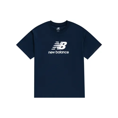 New Balance совместная футболка T Унисекс Темно-синий