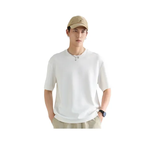 A.B.X Шелковый Tee Короткий рукав T-рубашка Унисекс