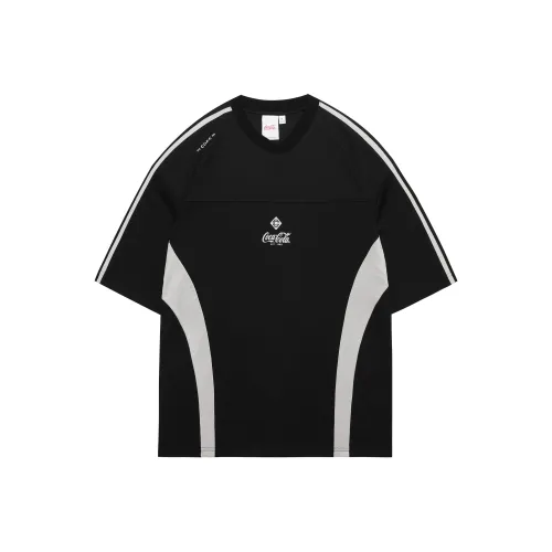 COCA COLA Черные Унисекс Футболки