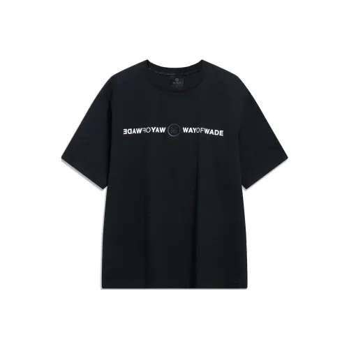 LINING Wade Collection Черная Унисекс Футболка