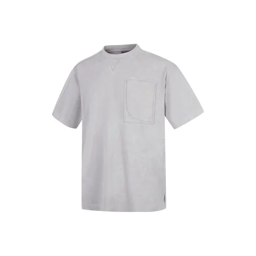 Подкладка Li Ning x Jackie Chan Co Branded Kung Fu series T-рубашка Мужская Серый