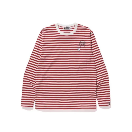 A BATHING APE x DSM SS24 T Shirt Unisex Red