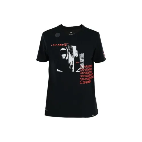 Nike Мужские черные футболки