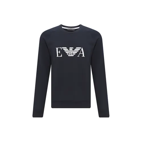 EMPORIO ARMANI Рубашка Мужская Темно-синяя