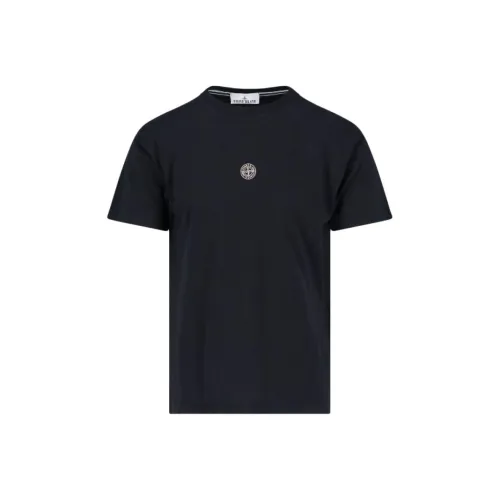 STONE ISLAND Рубашка Мужская Черная