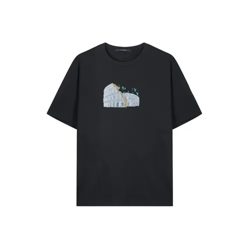 DAVID NAMAN Черные Мужские T-Рубашки