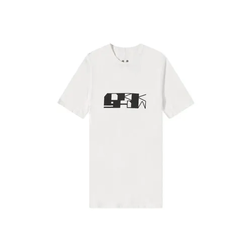Rick Owens DRKSHDW Белый Мужской T-Рубашки