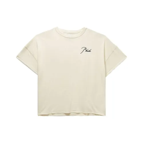 RHUDE Белая Мужская T-Рубашка