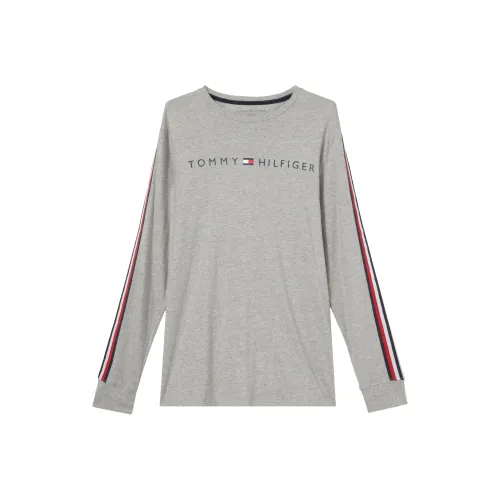 Tommy Hilfiger Светло-Серые Мужские T-Рубашки