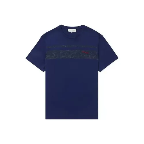 Ferragamo Мужские синие T-рубашки