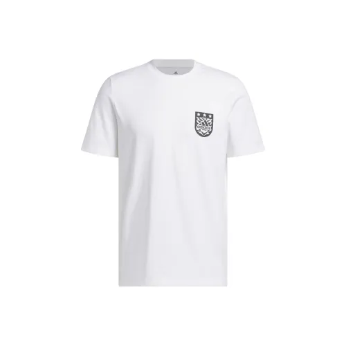 Adidas Белая Мужская Футболка