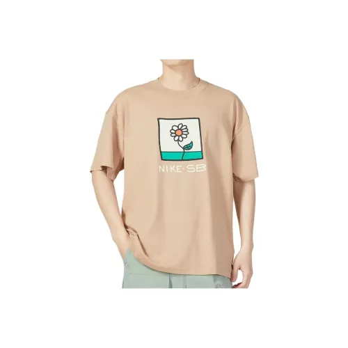 Nike Khaki Мужские T-рубашки