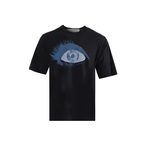 DRIES VAN NOTEN Мужские черные рубашки T