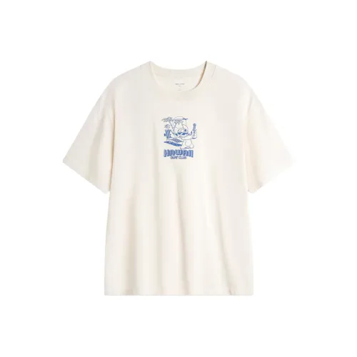 LINING Экрю Мужская T-Рубашка