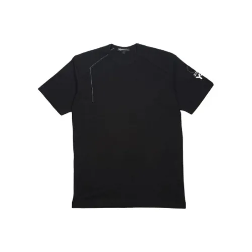 Y 3 Черная Унисекс Футболка