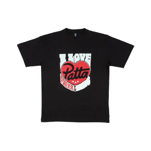 PATTA Черная Унисекс Футболка