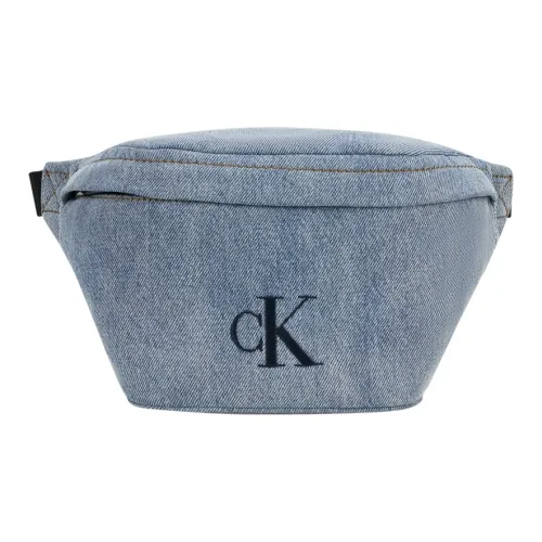 Calvin Klein Ткань Бананка Средний Мужской Джинсовый Светло-Синий